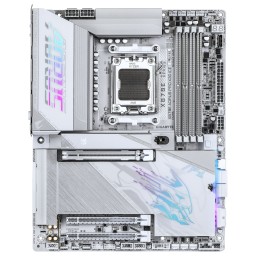 GIGABYTE X870E AORUS PRO X3D ICE AMD X870E Socket AM5 ATX