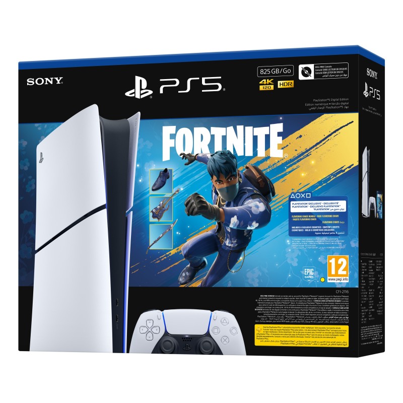 Sony PlayStation 5 825 GB Черный, Белый