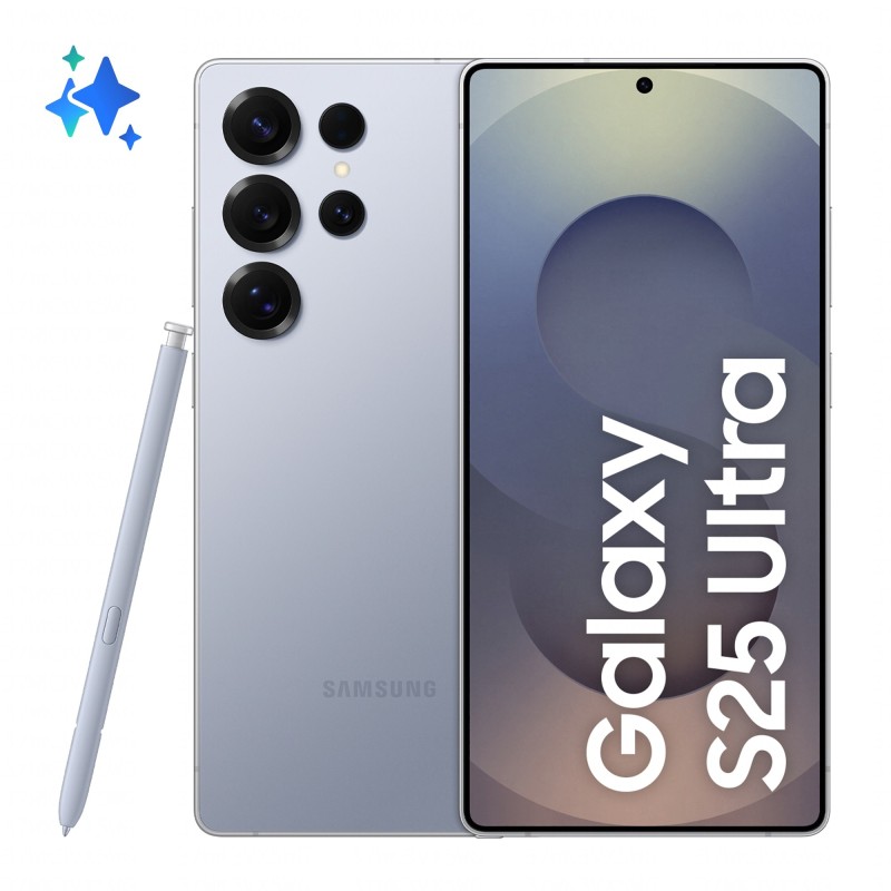Samsung Galaxy S25 Ultra 17,5 cm (6.9") Divas SIM kartes Android 15 5G USB Veids-C 12 GB 1 TB 5000 mAh Zils, Sudrabs