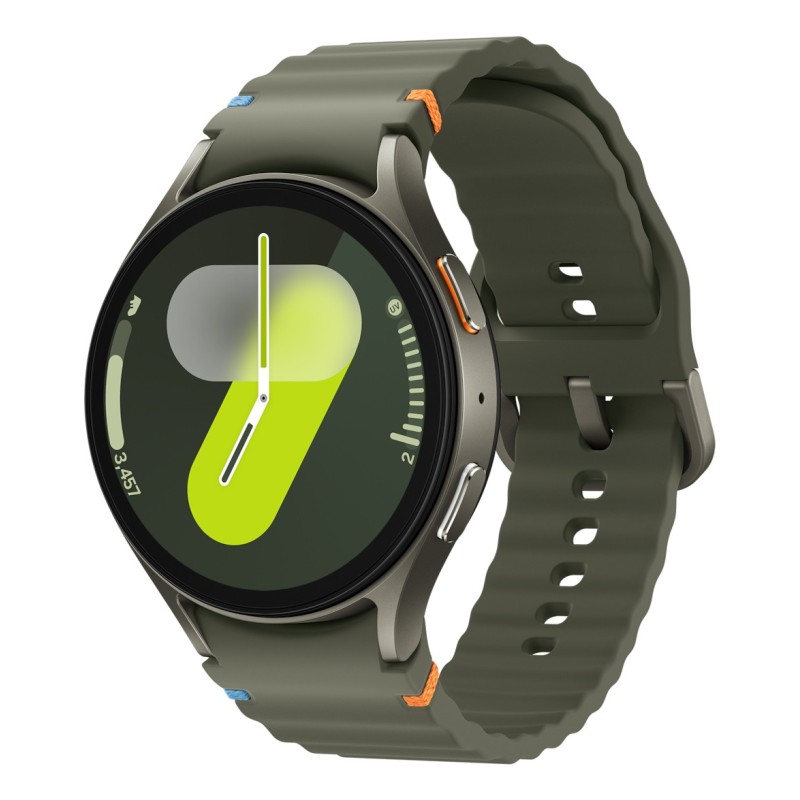 Samsung Galaxy Watch7 3,81 cm (1.5") AMOLED 44 mm Digitāls 480 x 480 pikseļi Skārienjūtīgais ekrāns Zaļš Wi-Fi GPS
