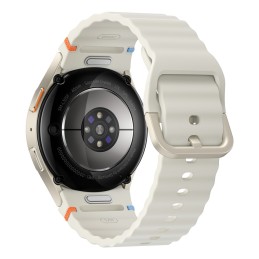 Samsung Galaxy Watch7 3,3 cm (1.3") AMOLED 40 mm Digitāls 432 x 432 pikseļi Skārienjūtīgais ekrāns 4G Krēms Wi-Fi GPS