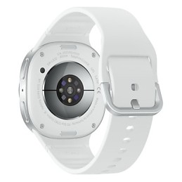 Samsung Galaxy Watch 8 3,3 cm (1.3") AMOLED 40 mm Цифровой 438 x 438 пикселей Сенсорный экран Серебристый Wi-Fi GPS