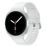 Samsung Galaxy Watch 8 3,3 cm (1.3") AMOLED 40 mm Digitāls 438 x 438 pikseļi Skārienjūtīgais ekrāns 4G Sudrabs Wi-Fi GPS