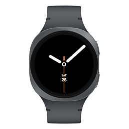 Samsung Galaxy Watch 8 3,3 cm (1.3") AMOLED 40 mm Digitāls 438 x 438 pikseļi Skārienjūtīgais ekrāns 4G Grafīts Wi-Fi GPS