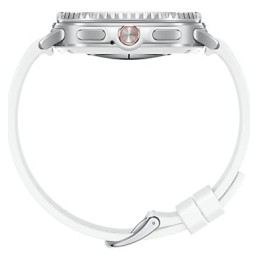 Samsung Galaxy Watch 8 Classic 3,3 cm (1.3") AMOLED 46 mm Digitāls 438 x 438 pikseļi Skārienjūtīgais ekrāns 4G Sudrabs Wi-Fi GPS