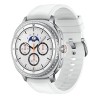 Samsung Galaxy Watch 8 Classic 3,3 cm (1.3") AMOLED 46 mm Digitāls 438 x 438 pikseļi Skārienjūtīgais ekrāns Sudrabs Wi-Fi GPS