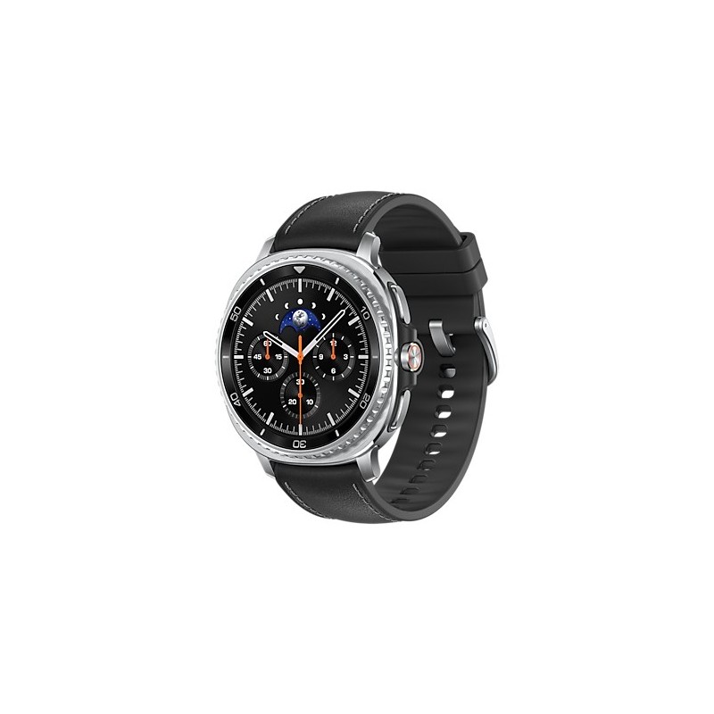 Samsung Galaxy Watch 8 Classic 3,3 cm (1.3") AMOLED 46 mm Цифровой 438 x 438 пикселей Сенсорный экран 4G Серебристый Wi-Fi GPS