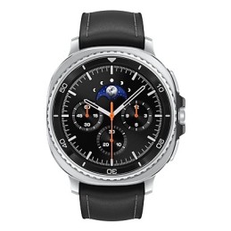 Samsung Galaxy Watch 8 Classic 3,3 cm (1.3") AMOLED 46 mm Цифровой 438 x 438 пикселей Сенсорный экран 4G Серебристый Wi-Fi GPS