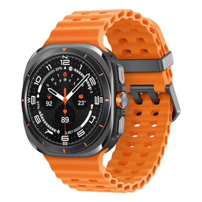 Samsung Galaxy Watch Ultra 3,81 cm (1.5") AMOLED 47 mm Цифровой 480 x 480 пикселей Сенсорный экран 4G Серый Wi-Fi GPS