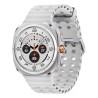 Samsung Galaxy Watch Ultra 3,81 cm (1.5") AMOLED 47 mm Digitāls 480 x 480 pikseļi Skārienjūtīgais ekrāns 4G Titāns, Balts Wi-Fi