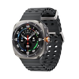 Samsung Galaxy Watch Ultra 3,81 cm (1.5") AMOLED 47 mm Digitāls 480 x 480 pikseļi Skārienjūtīgais ekrāns 4G Sudrabs, Titāns