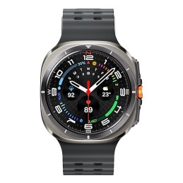 Samsung Galaxy Watch Ultra 3,81 cm (1.5") AMOLED 47 mm Digitāls 480 x 480 pikseļi Skārienjūtīgais ekrāns 4G Sudrabs, Titāns