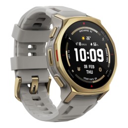 Amazfit T-rex 3 Pro 3,35 cm (1.32") AMOLED 44 mm Digitāls 466 x 466 pikseļi Skārienjūtīgais ekrāns Zelts Wi-Fi GPS