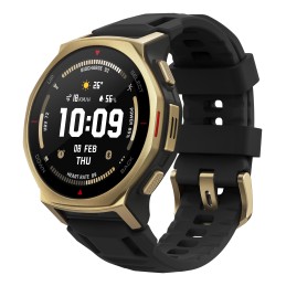 Amazfit T-rex 3 Pro 3,35 cm (1.32") AMOLED 44 mm Цифровой 466 x 466 пикселей Сенсорный экран Золото Wi-Fi GPS (спутниковый)