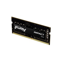 Kingston Technology FURY Impact atmiņas modulis 8 GB 1 x 8 GB DDR4 3200 MT s 260-pin SO-DIMM