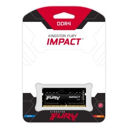 Kingston Technology FURY Impact atmiņas modulis 8 GB 1 x 8 GB DDR4 3200 MT s 260-pin SO-DIMM