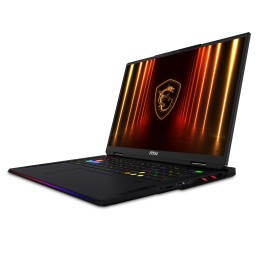 MSI Raider 18 HX AI A2XWIG-230NL Intel Core Ultra 9 285HX Portatīvais dators 45,7 cm (18") UHD+ 64 GB DDR5-SDRAM 4 TB SSD