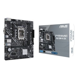 ASUS PRIME H610M-K D4 Intel H610 LGA 1700 mikro ATX