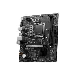 MSI PRO H610M-E mātes plate Intel H610 LGA 1700 mikro ATX