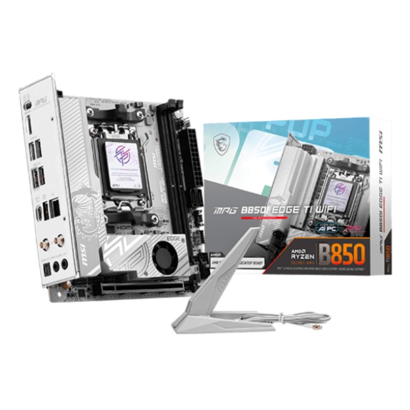 MSI B850I EDGE TI WIFI AMD B850 Socket AM5 Mini ITX