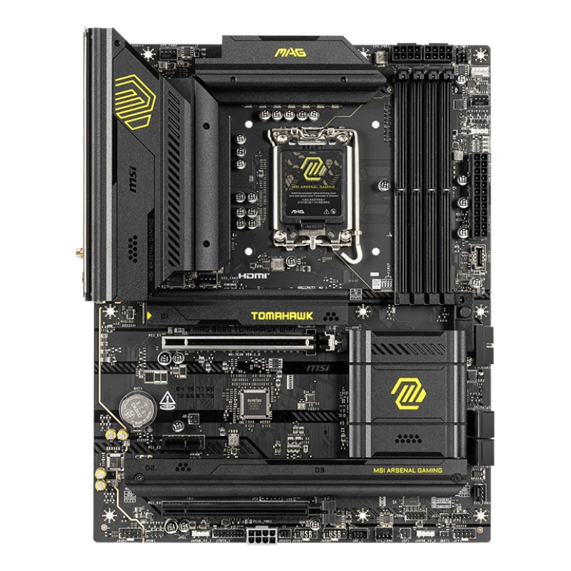 MSI MAG B860 TOMAHAWK WIFI материнская плата Intel B860 LGA 1851 (Socket V1) ATX
