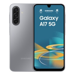 Samsung Galaxy A17 5G 17 cm (6.7") Hibrīda duālā SIM Android 15 USB Veids-C 4 GB 128 GB 5000 mAh Pelēks