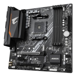GIGABYTE B550M AORUS ELITE mātes plate AMD B550 Ligzda AM4 mikro ATX