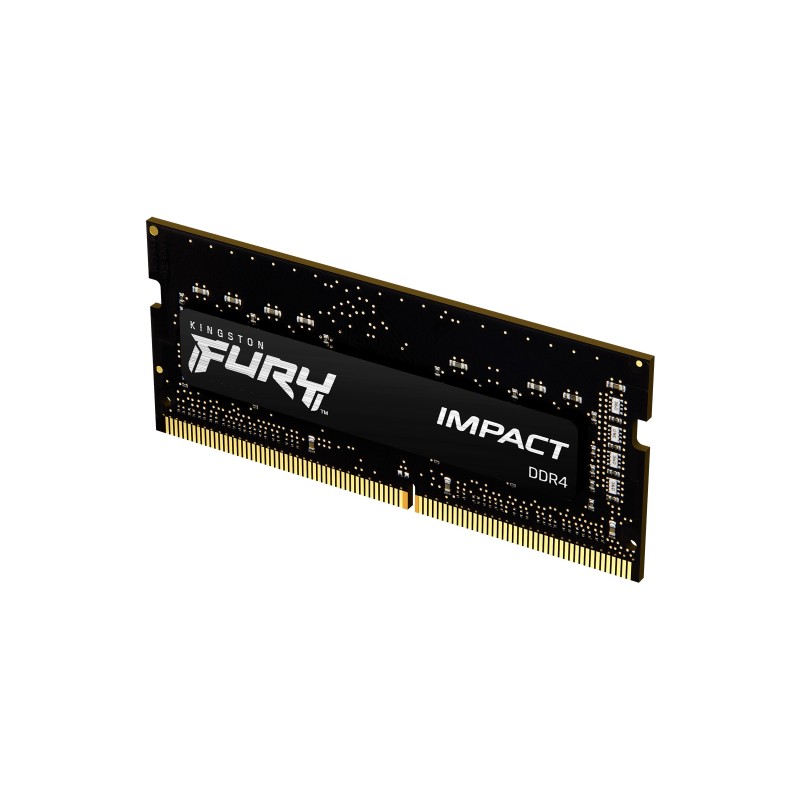 Kingston Technology FURY Impact atmiņas modulis 16 GB 1 x 16 GB DDR4 3200 MT s 260-pin SO-DIMM