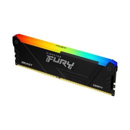 Kingston Technology FURY Beast RGB atmiņas modulis 16 GB 1 x 16 GB DDR4 3600 MT s 288-pin DIMM