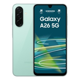 Samsung Galaxy A26 17 cm (6.7") Гибридный слот для двух SIM-карт Android 15 5G USB Type-C 8 GB 256 GB 5000 mAh Мятный цвет