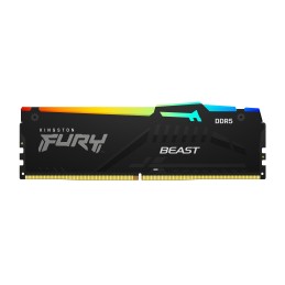 Kingston Technology FURY Beast RGB atmiņas modulis 64 GB 4 x 16 GB DDR5 6000 MT s 288-pin DIMM