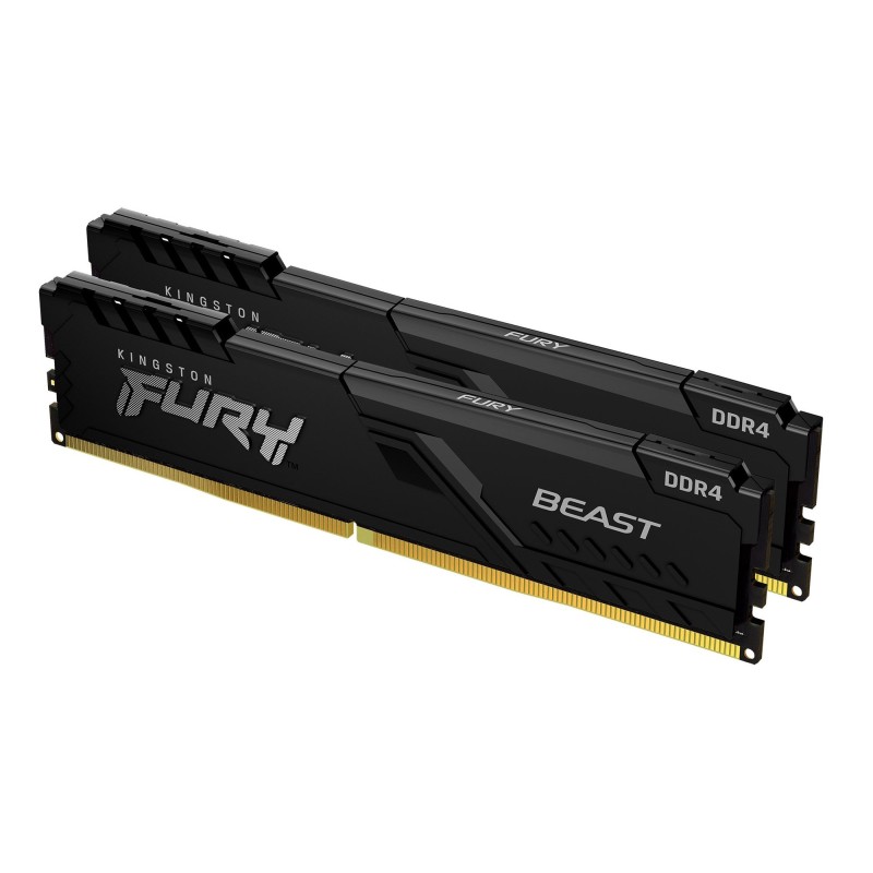 Kingston Technology FURY Beast atmiņas modulis 16 GB 2 x 8 GB DDR4 3600 MT s 288-pin DIMM