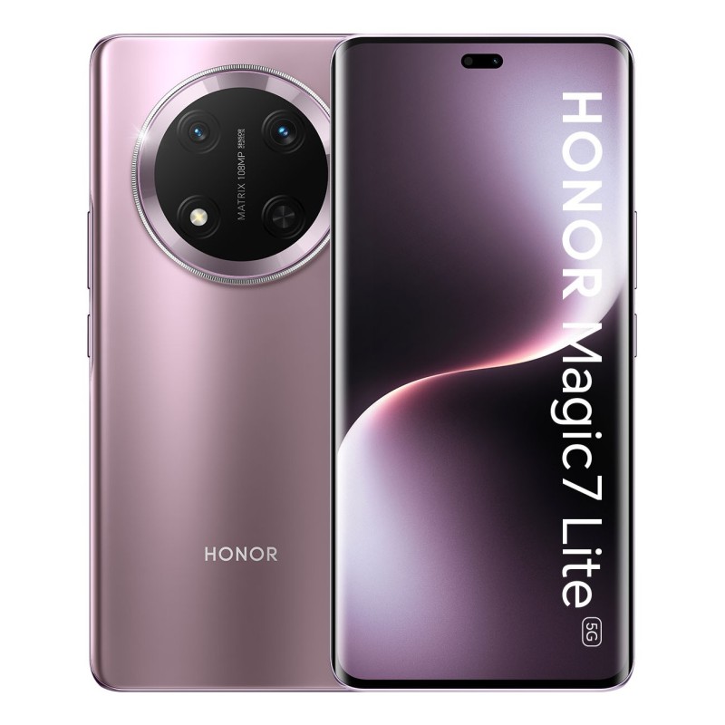 Honor Magic7 Lite 17,2 cm (6.78") Android 14 5G USB Veids-C 8 GB 512 GB 6600 mAh Lillā