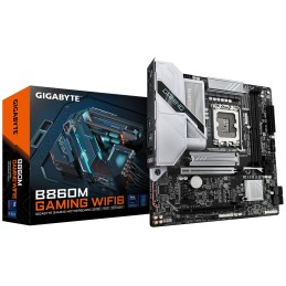 GIGABYTE B860M GAMING WIFI6 mātes plate LGA 1851 (Socket V1) mikro ATX