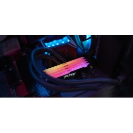 Kingston Technology FURY Beast RGB atmiņas modulis 64 GB 4 x 16 GB DDR4 3200 MT s 288-pin DIMM