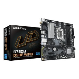 GIGABYTE B760M D3HP WIFI6 mātes plate Intel B760 Express LGA 1700 mikro ATX