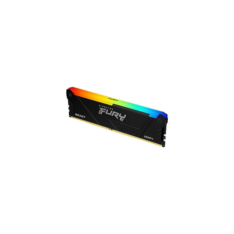 Kingston Technology FURY Beast RGB atmiņas modulis 32 GB 1 x 32 GB DDR4 3200 MT s 288-pin DIMM