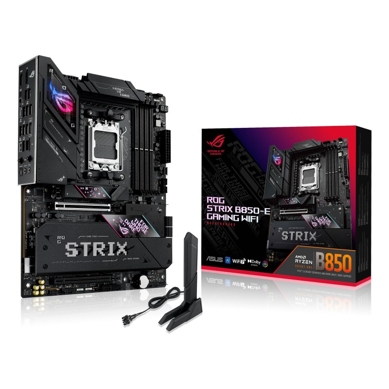 ASUS ROG STRIX B850-E GAMING WIFI AMD B850 AM5 pieslēgvieta ATX
