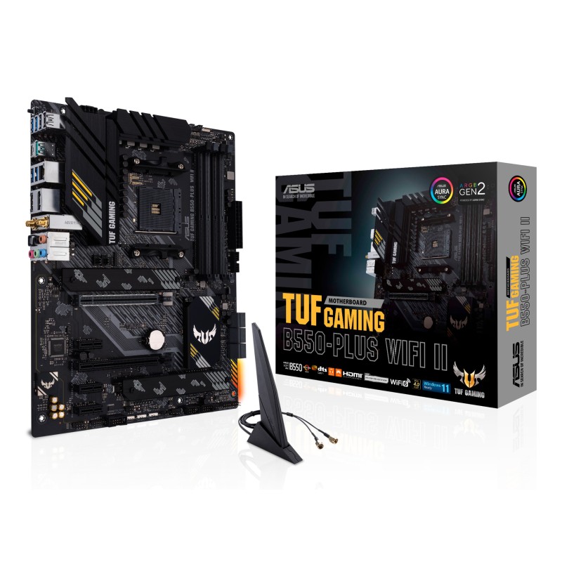 ASUS TUF GAMING B550-PLUS WIFI II AMD B550 Ligzda AM4 ATX