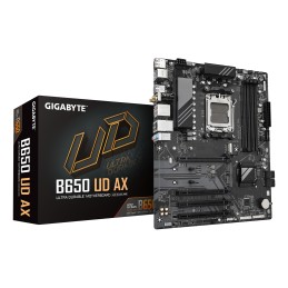 GIGABYTE B650 UD AX mātes plate AMD B650 AM5 pieslēgvieta ATX