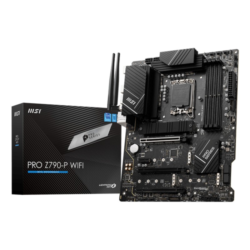 MSI PRO Z790-P WIFI mātes plate Intel Z790 LGA 1700 ATX