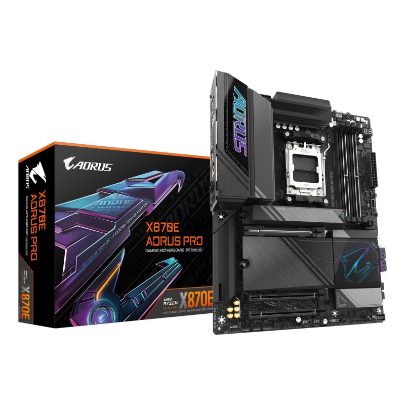 GIGABYTE X870E AORUS PRO материнская плата AMD X870E Socket AM5 ATX