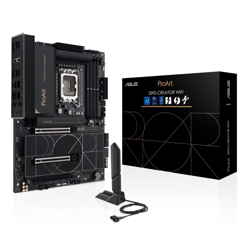 ASUS PROART Z890-CREATOR WIFI Intel Z890 LGA 1851 (Socket V1) ATX