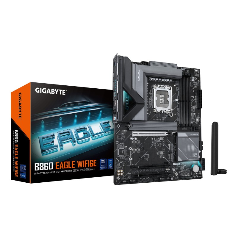 GIGABYTE B860 EAGLE WIFI6E материнская плата Intel B860 LGA 1851 (Socket V1) ATX