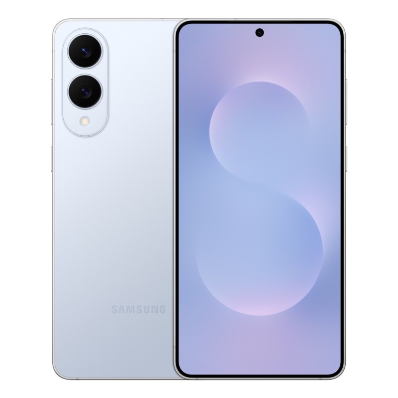 Samsung Galaxy S25 Edge 17 cm (6.7") Divas SIM kartes Android 15 5G USB Veids-C 12 GB 256 GB 3900 mAh Zils