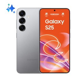 Samsung Galaxy S25 15,8 cm (6.2") Две SIM-карты Android 15 5G USB Type-C 12 GB 256 GB 4000 mAh Серебристый