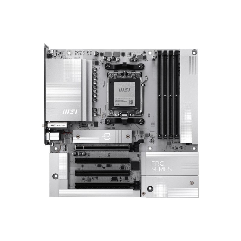 MSI AM5 PRO B850M-A WIFI PZ M-ATX AMD B850 Socket AM5 Микро ATX