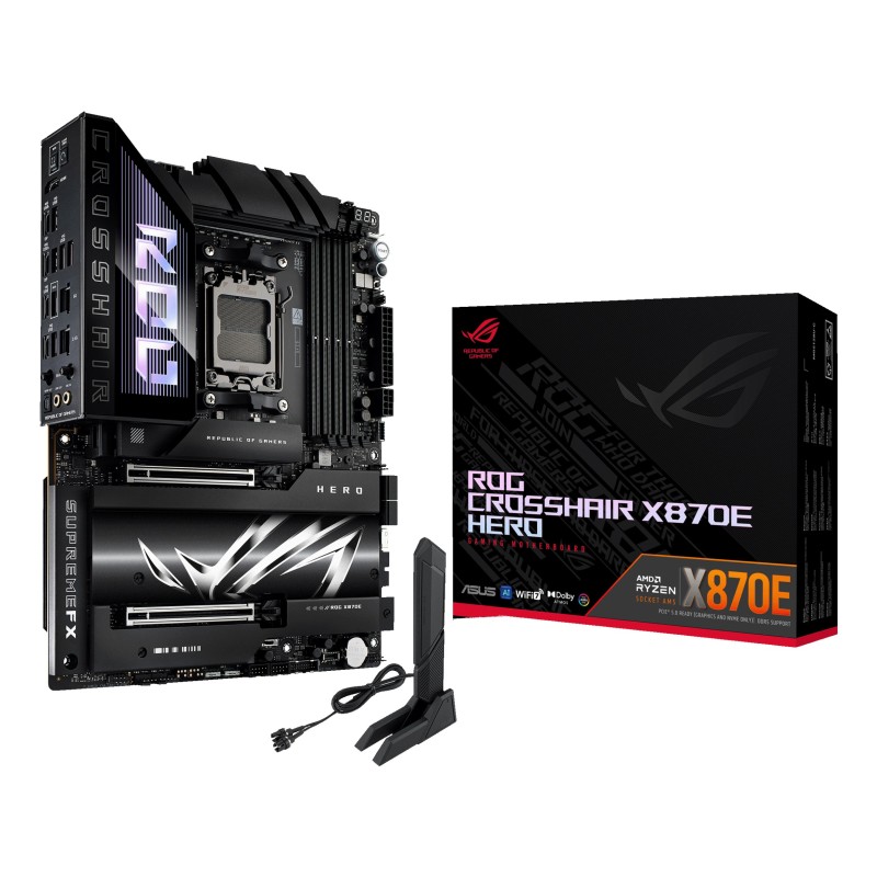 ASUS ROG CROSSHAIR X870E HERO AMD X870E Socket AM5 ATX