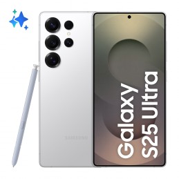 Samsung Galaxy S25 Ultra 17,5 cm (6.9") Divas SIM kartes Android 15 5G USB Veids-C 12 GB 256 GB 5000 mAh Sudrabs, Balts