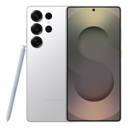 Samsung Galaxy S25 Ultra 17,5 cm (6.9") Divas SIM kartes Android 15 5G USB Veids-C 12 GB 256 GB 5000 mAh Sudrabs, Balts
